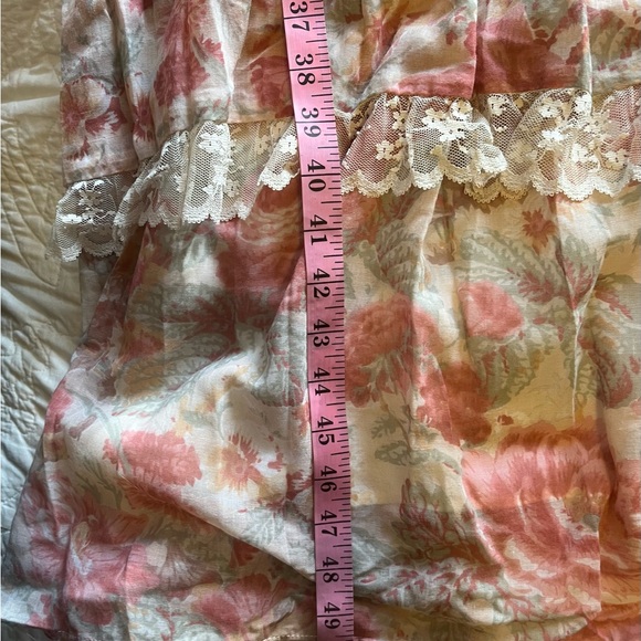 Phase II California. Maxi Halter Style Dress. No Size. Red Multicolor Floral - Picture 12 of 12